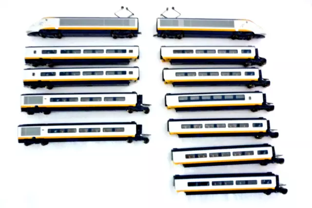 KATO Modelleisenbahn Elektrolok  10-327   12-teilig  BR 3201  eurostar   SNCF  N