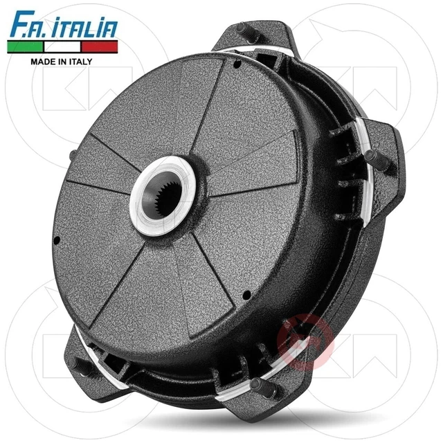 Kit 2 Tamburi Freno Posteriori Per Piaggio Ape | Compatibile Con TM 703, 602, Poker, Ape Car | Benzina E Diesel