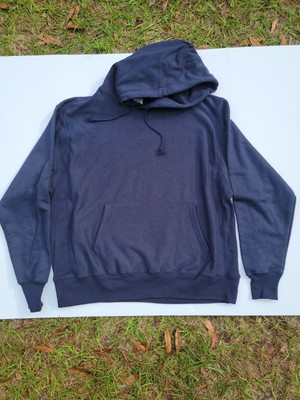 reverse weave blank hoodie