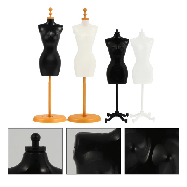 Lot De 20 Supports Pour Poupée - Base En Plastique, Réglable, Pour Exposition Ou Jeu