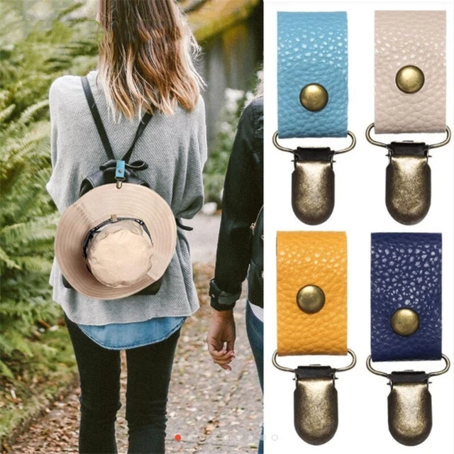 Zaino Bagaglio Clip Cappello Donna Bambini Adulti Clip Outdoor Cappello Compagno