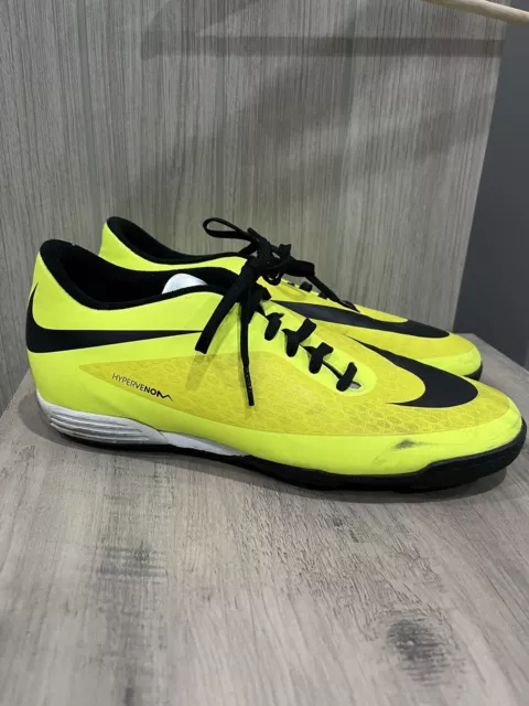 NIKE HYPERVENOM PHELON II TF TURF Football SHOES Men s 9.5 Green Black 25.00 PicClick UK