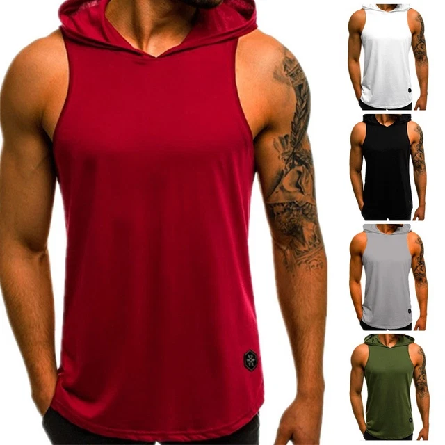 Energxcell - Débardeur De Sport Pour Homme | Matière Respirante, Coupe Ajustée | Pour Gym, Running, Vacances | Version 2023, Plusieurs Coloris - 3
