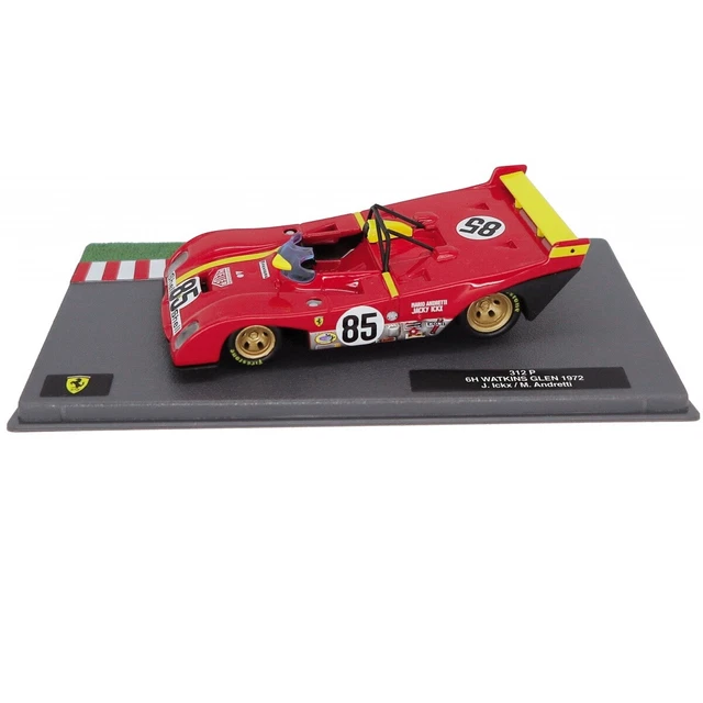Diecast Housse Ferrari 312 P#2 Andretti - Ickx 1972 With Racing Pump Fuel 1/18