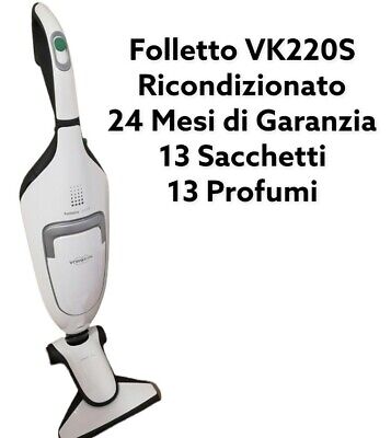 Scopa Elettrica Vorwerk Folletto Aspirapolvere Vk 220 S Nuova 