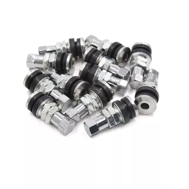 Jante roue boulonnée tige Valve pneu sous capuchon anti-poussière voiture 12pcs