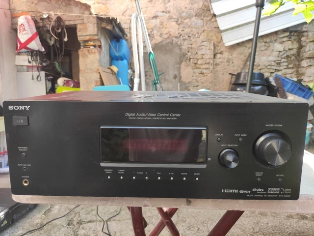 Ampli Home Cinéma Sony STR-D1090 – Made In Japan, état Correct