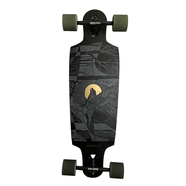 Landyachtz Drop Cat Seeker Black 33" Longboard Complete Landyachtz Drop Cat Seeker Black 33" Longboard Complete