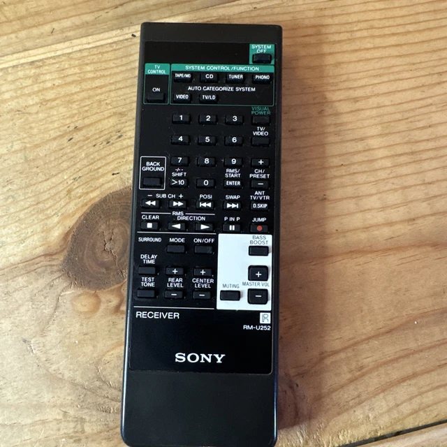 TÉLÉCOMMANDE ORIGINALE SONY RM-NM100E – Récepteur Multimédia Réseau EUR 7,43 - FR