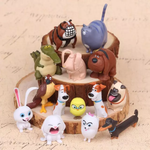 Secret Life of Pets Kuchenaufleger Spielzeug Figuren Kinder Geburtstag Party Tasche Füllstoff