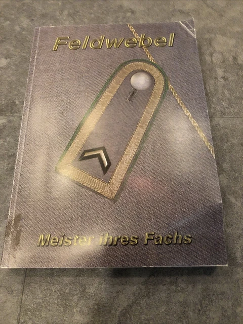BUNDESWEHR FELDWEBEL MEISTER Ihres Fachs Heer Militaria EUR 15,00 ...