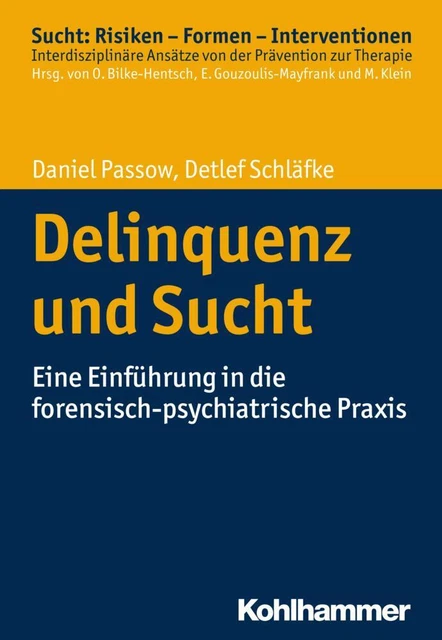 Delinquenz und Sucht - Daniel Passow / Detlef Schläfke - 9783170300675 PORTOFREI