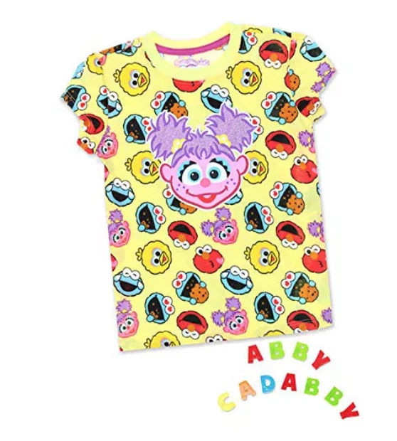 Sesame Street Abby Cadabby Mens Unisex T-Shirt Available in Sm to 3x