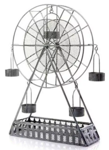 Yankee Candle Tealight Candle Holder Ferris Wheel On The Boardwalk NEW