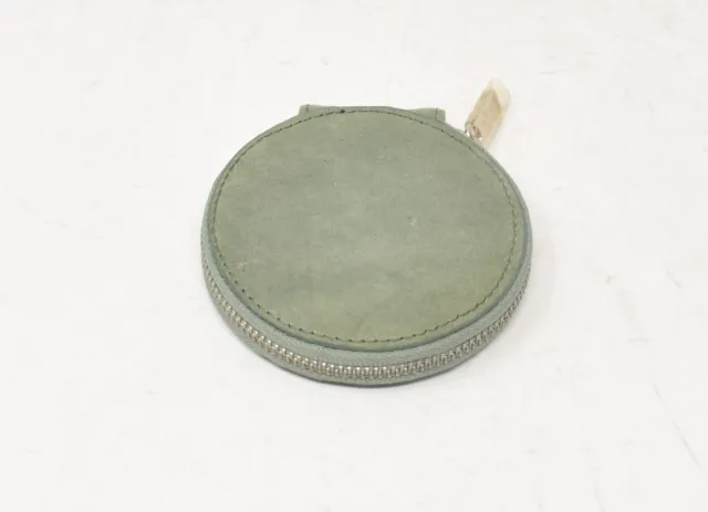 Marc Jacobs Womens Round Coin Purse Pouch Olive