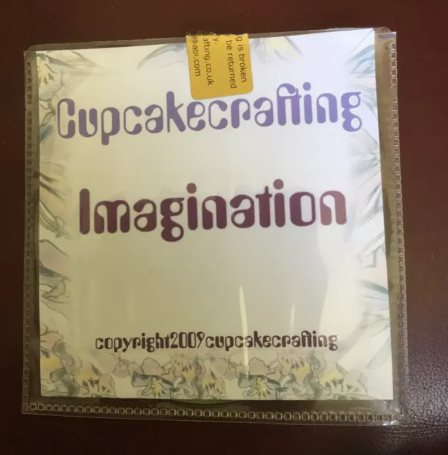 Cupcakecrafting Imagination Craft CD-ROM PC/MAC fabricación de tarjetas compatible