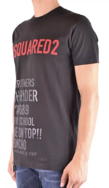 Dsquared2 T-shirt with a printed logo Sz L NWT $360 2