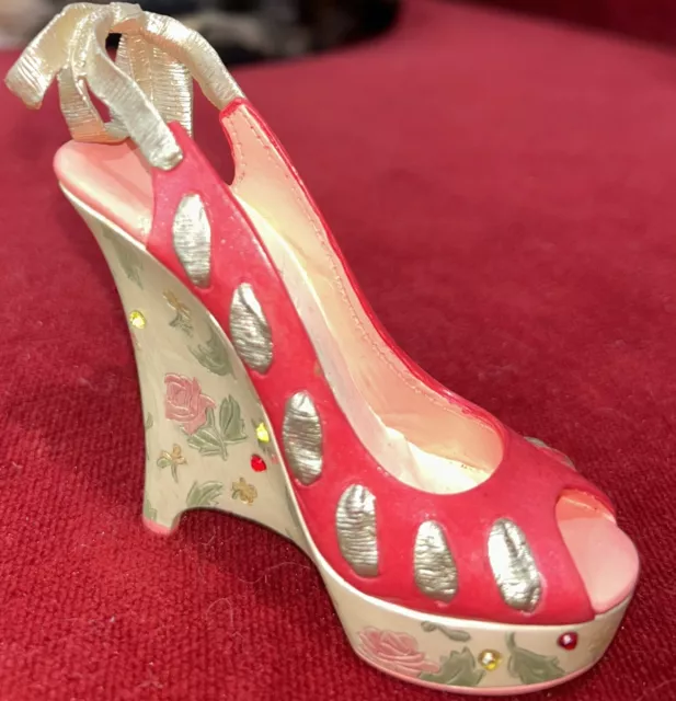 Just the Right Shoe "CORAL KISSES" 2007 By Lorraine Vail #802809 COA