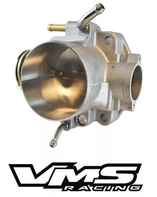 Vms Cast Throttle Body 70Mm 70 Mm Honda Civic Si Crx Integra Gsr Direct Fit