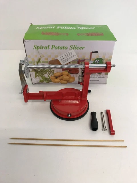 Affettatrice A Spirale Per Patate - Manuale In Acciaio Inox Per Chips Tornado - Foto 4