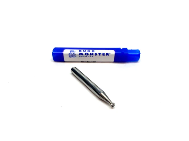 Burr Monster SD-11 BALL D/C Deburring Tool, 310-002083C, 1/8" DIA Head