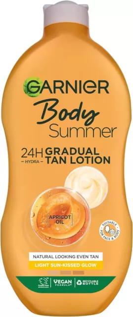 Summer Body Gradual Tan Moisturiser Deep, For A Radiant Sun Kissed Glow, 400 ml