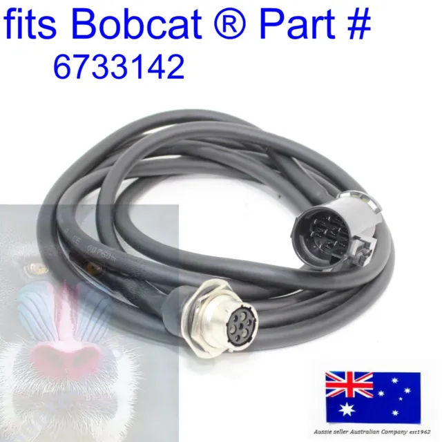 fits Bobcat 7 Pin Connector ACD Input Wiring Harness 6733142 T110 T140 T180 T190