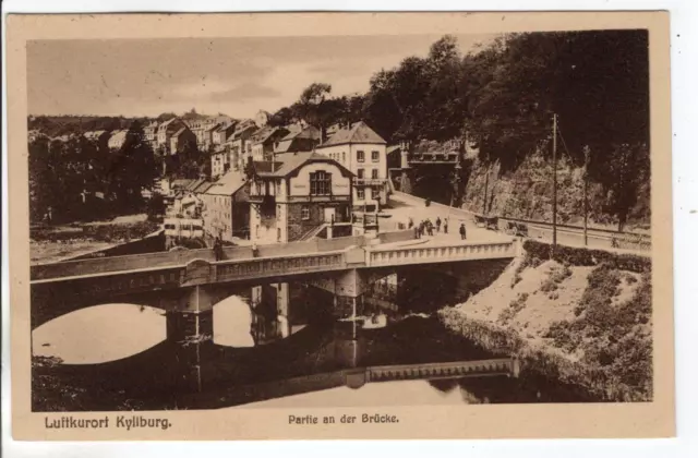 AK  Kyllburg   ,   Partie an der Brücke   1926     tolle Karte