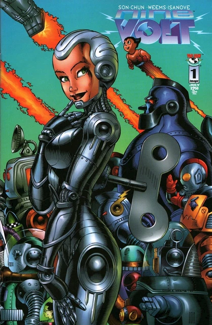 Top Cow/Image Comics Nine Volt Comic Book #1B (1997) Variant High Grade/Unread
