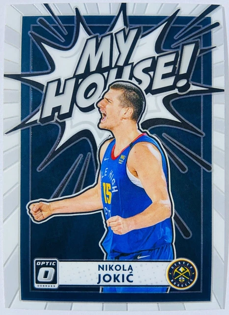 NIKOLA JOKIC - Denver Nuggets 2020-21 Panini Donruss Optic My House! #9