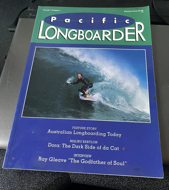 1998 Pacific Longboarder Vol 1 No. 1 Premier Issue - Jason Blewitt Cover