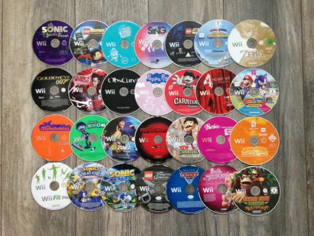Nintendo Wii Disc nur Videospiele - PAL - Mehrfachkaufangebot verfügbar