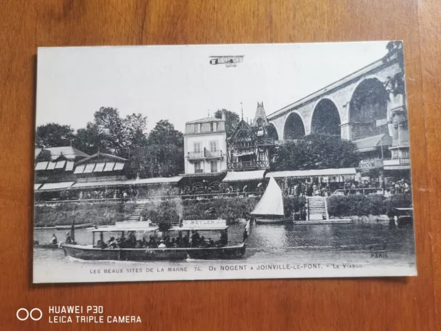 CPA - 94 - JOINVILLE-LE-PONT - Le Viaduc , Les beaux sites de la Marne