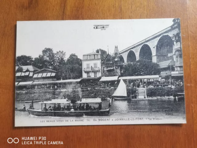 CPA - 94 - JOINVILLE-LE-PONT - Le Viaduc, Les beaux sites de la Marne