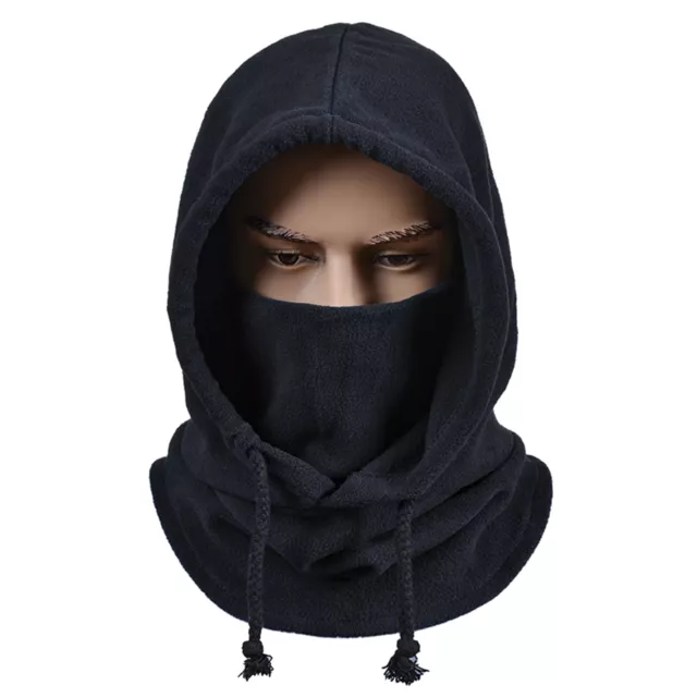 Winter Warm Polar Fleece Balaclava Wintersportmütze Gesichtsschutz Q6A2