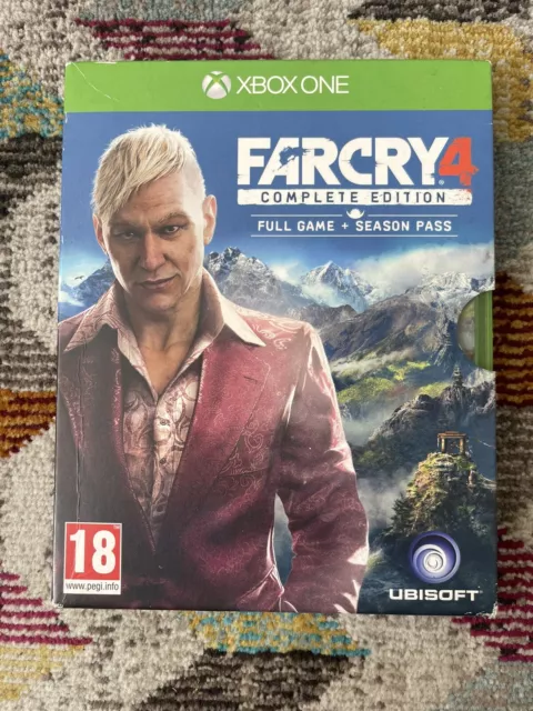 Limited Edition Far Cry 4 kyrat Edition Xbox One Game - Figure & Passport NEW