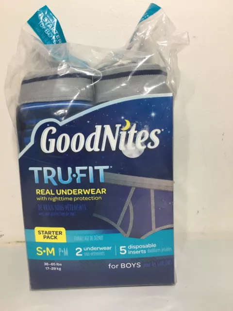 GOODNITES TRUFIT BOYS Underwear With Disposable Inserts $13.97 - PicClick