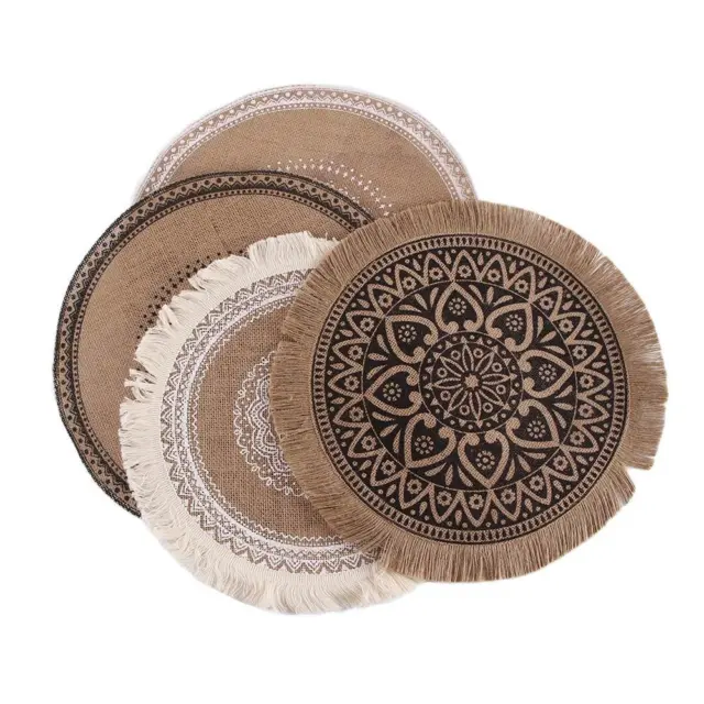 Craft Home Decor Coffee Cup Mats Kitchen Supplies Coaster Table Placemat
