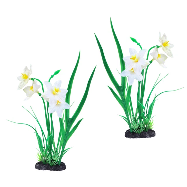1pc Gefälschte Pflanzen Aquarium Korallen Lebensechte Wasserpflanze
