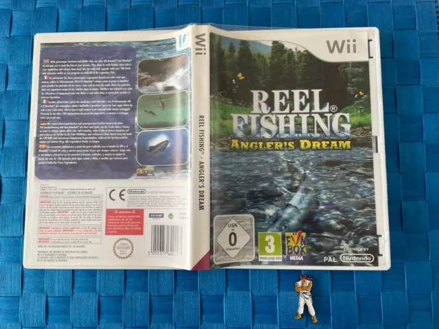 REEL FISHING ANGLERS Dream,Pack Noir. Nintendo Wii EUR 20,00 - PicClick FR