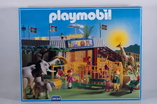 Playmobil Set 5921 Small Zoo With Animals Incomplete Retired RARE