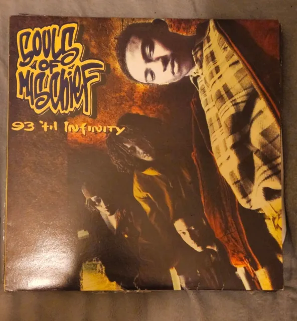 Souls Of Mischief ‎– 93 'Til Infinity 2x12" LP, UK Reissue VG+ Condition