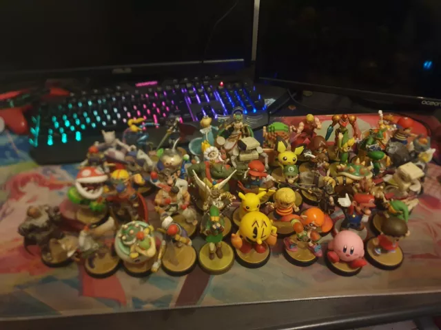 Lot amiibo (48 Amiibo, No Box)