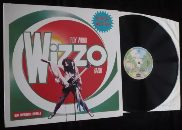 ROY WOOD BAND - Wizzo - 1977 UK Warner Bros LP - Vinyl EX/EX