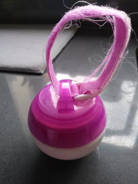 milton mini portable soother steriliser pink
