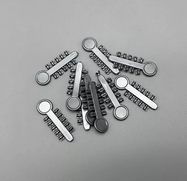 100pc/10 Sticks Dental Orthodontic High Elastic Rotation Wedges Rotary Pads Grey