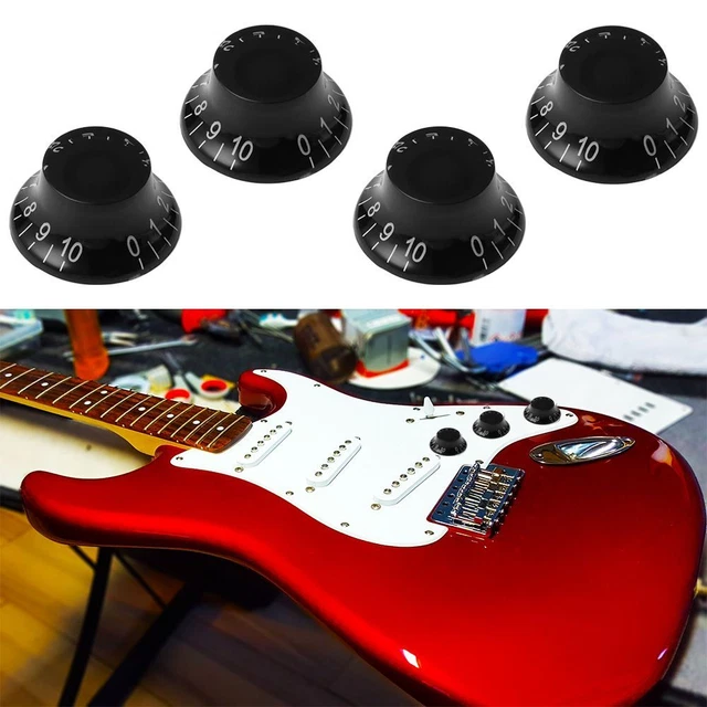 de basse Boutons de volume de tonalité Chapeau Forme Bouton For Les Paul LP
