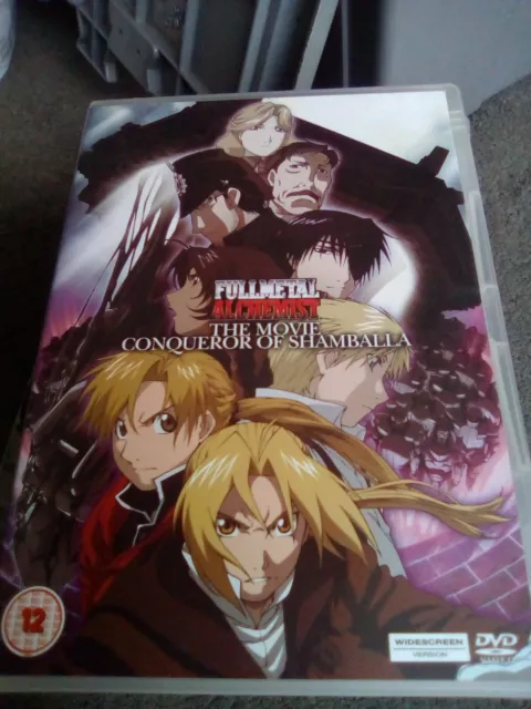 Fullmetal Alchemist The Movie Conqueror Of Shamballa Anime DVD Mizushima  Seiji