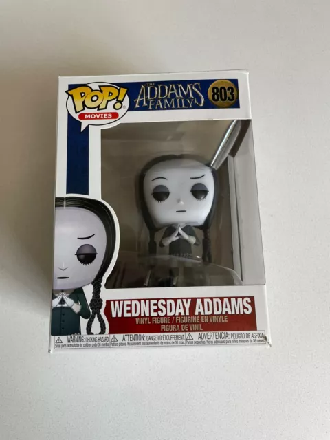 Funko Pop! Movies The Addams Family 803 Wednesday Addams Vaulted Vinyl Used