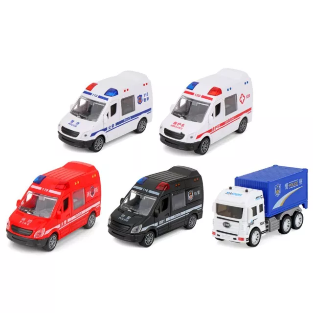 Police Car Fire Truck Ambulance Inertial Car Toy Children Boy Gift Car Model